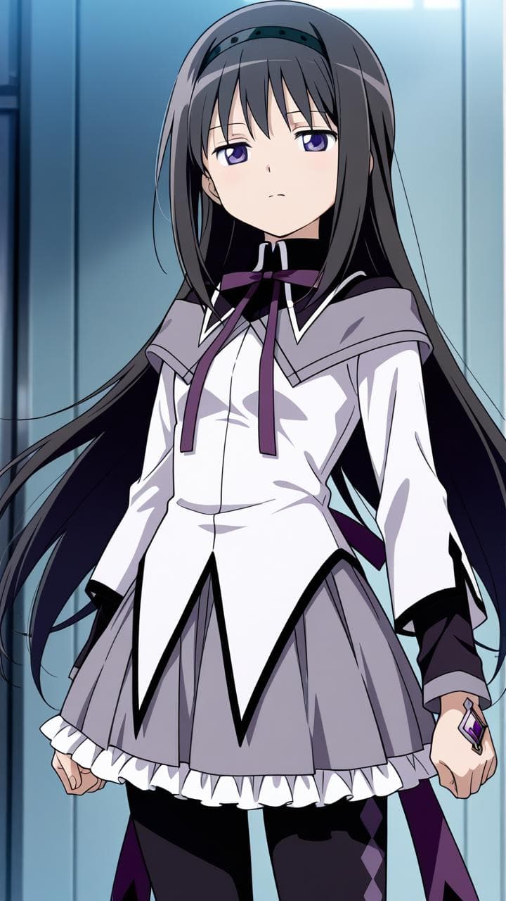 Homura Akemi (暁美 ほむら) - Puella Magi Madoka Magica (Illustrious)