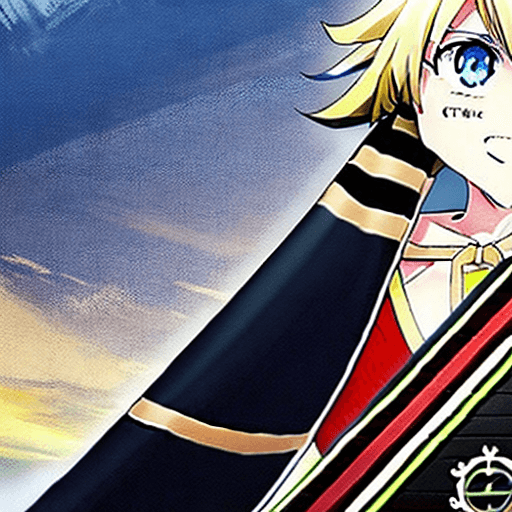 AI generated:  perfect anime illustration, portrait of a pirate girl, art by studio ghibli