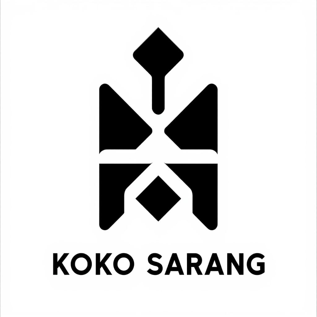 AI generated: A sleek and modern logo design for a cosmetics company, featuring a stylized geometric icon with sha...