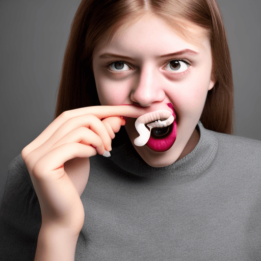 AI generated: 18 year old girl with penis in her mouth
