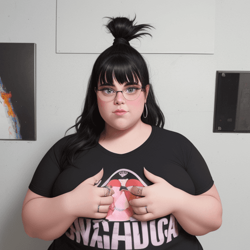 AI generated: Image of Bella Poarch