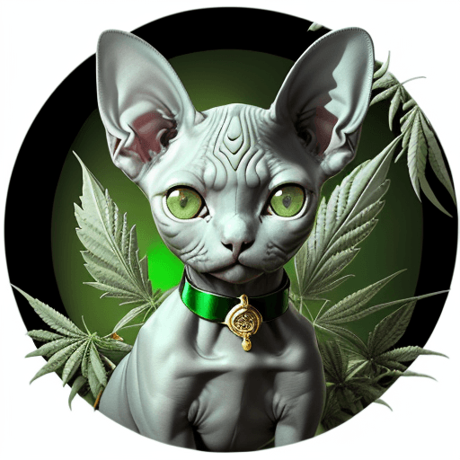 AI generated: clothes holding a fan emerald shades 3d sphynx cat
3D extremely cute , adorable Sphynx kitten, Disne...