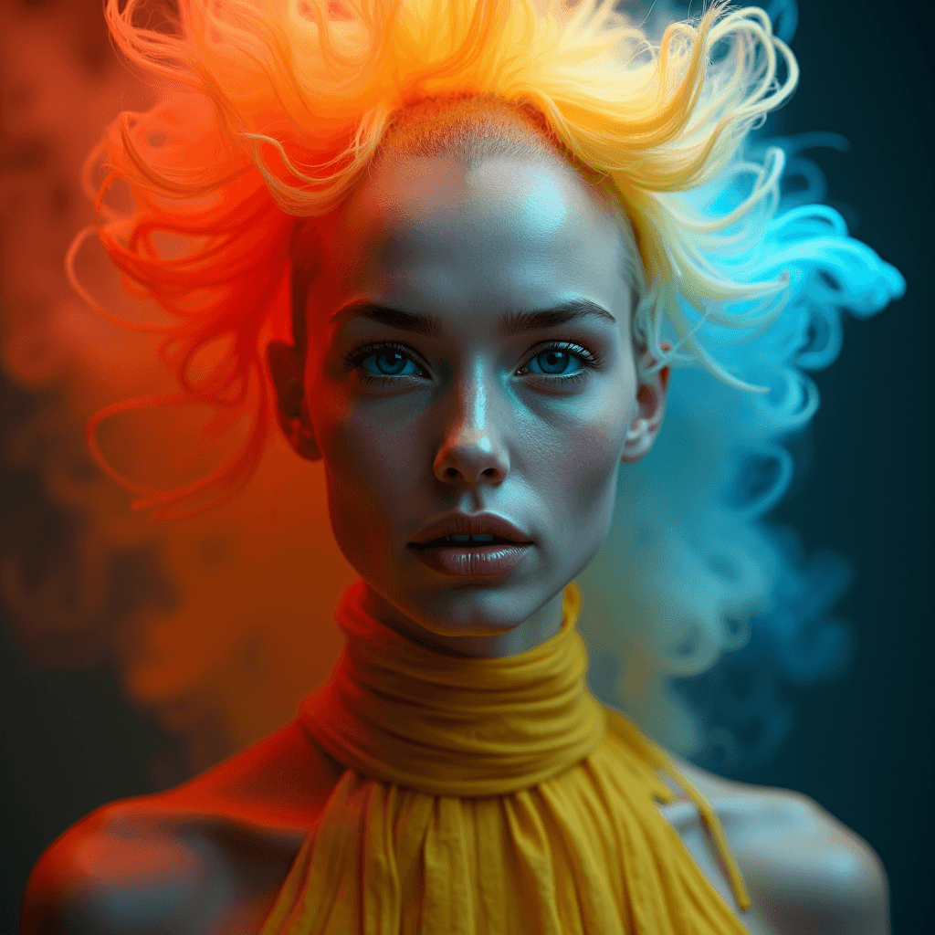 AI generated: The highest artistic achievement, simple picture, harmonious color matching, surrealism, fantasy wor...