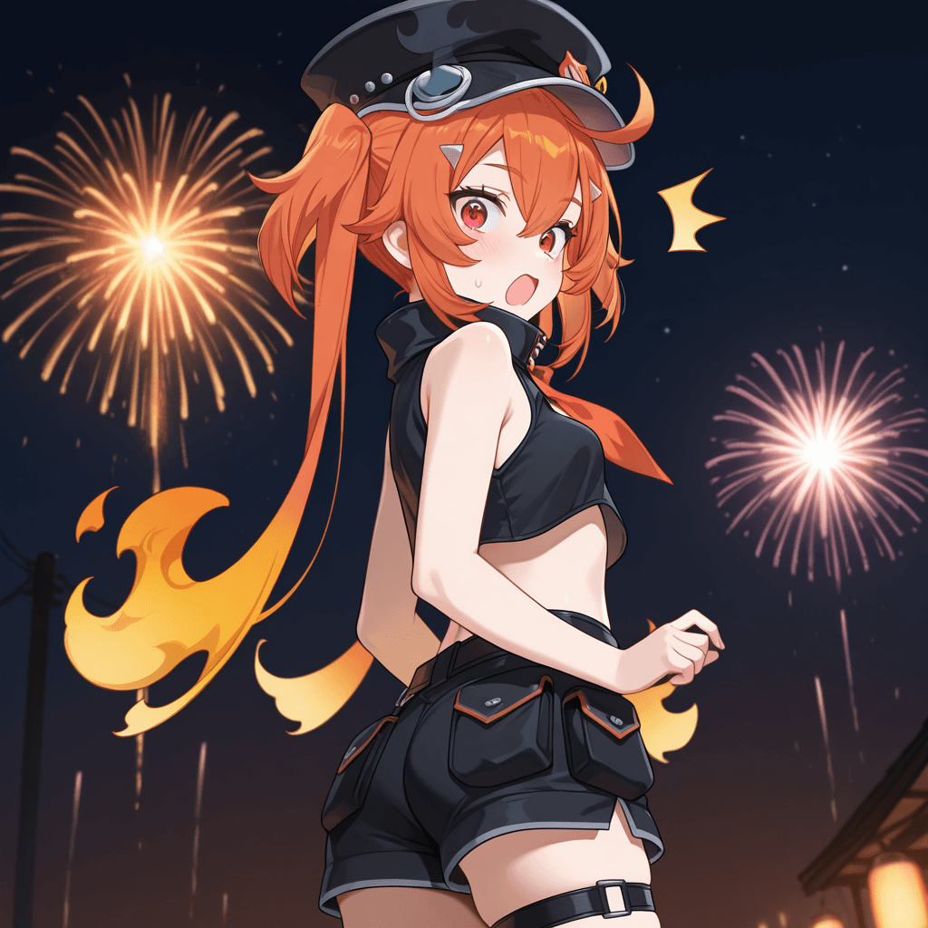Enya Ignis I IdolEN Vtuber I IllustriousXL and NoobAI