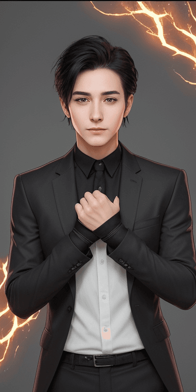 AI generated: (( fully clothed )){{  He is enthusiastic, reliable, and optimistic. This male exudes a energetic au...