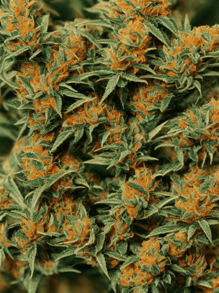 AI generated: A 35mm photography of a highly detailed cannabis plant, full size, sativa, day time, photorealistic,...