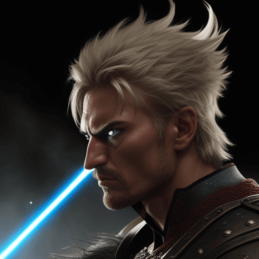 AI generated:  ‎The successful warrior is the average man, with laser-like focus. 