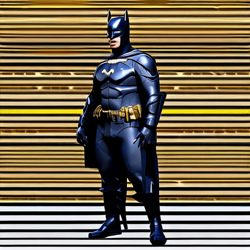 AI generated: A full body Batman character, realistic, ultra detailing, nice dynamic pose, 8K sharp focus, highly ...