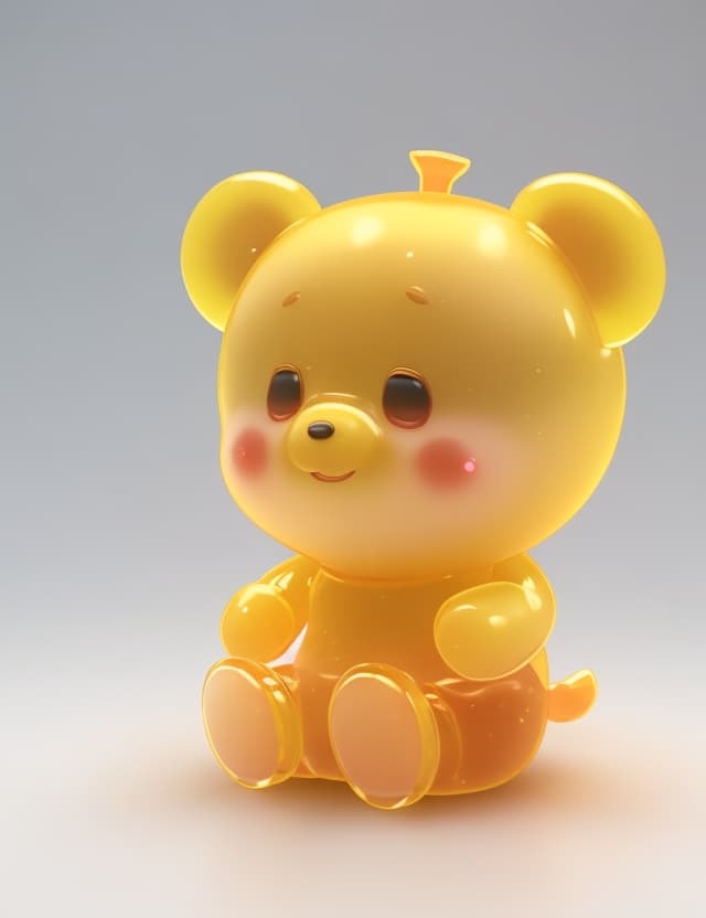 AI generated: (( volumetric lighting, very detail face, white background)), 3D model , Nendoroid style, Japanese m...