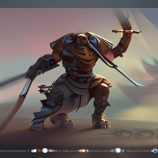 AI generated: horus vs set, epic battle, wlop, concept art, digital painting, trending on artstation, highly detai...