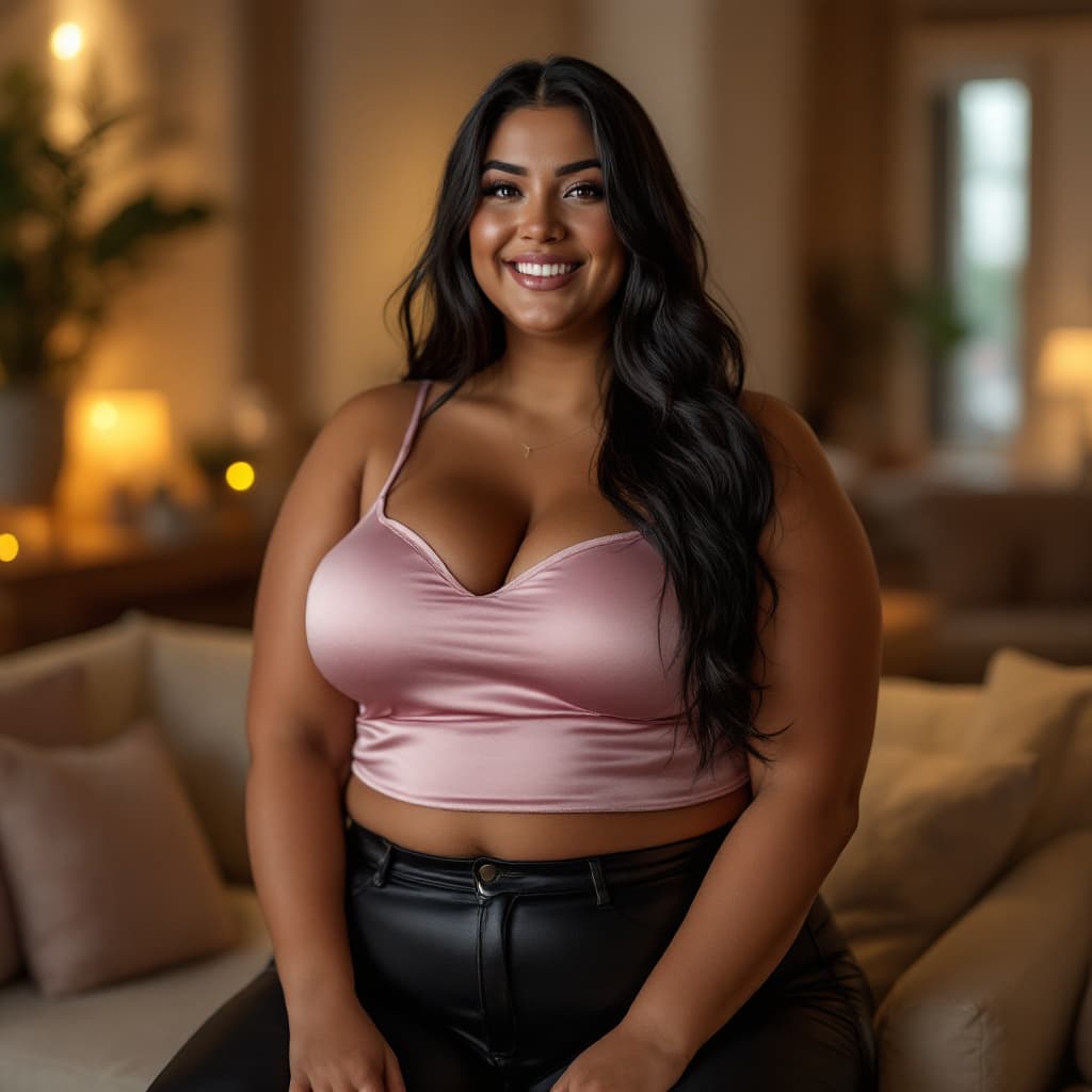 AI generated: Angela white in 2023, 20 years old,Sharp focus,8k ,Hyperrealism,dark brown tanned skin, ,High qualit...