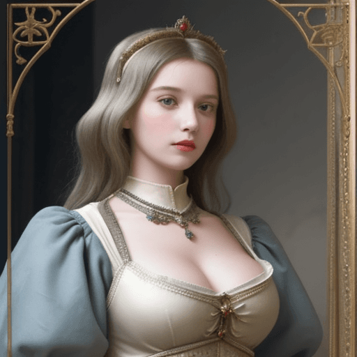 AI generated: Make me a high-ranking European woman in the Middle Ages