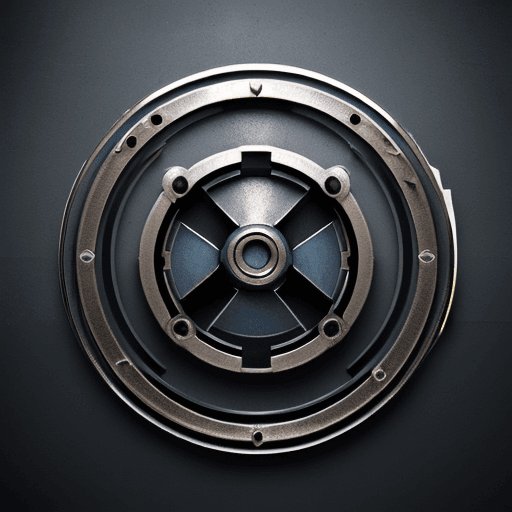 AI generated: Design a logo for 'MetalForge Studio'. The logo should feature a classic film reel with a metallic t...