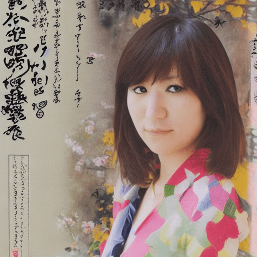 AI generated: atsuko akagari, caminando