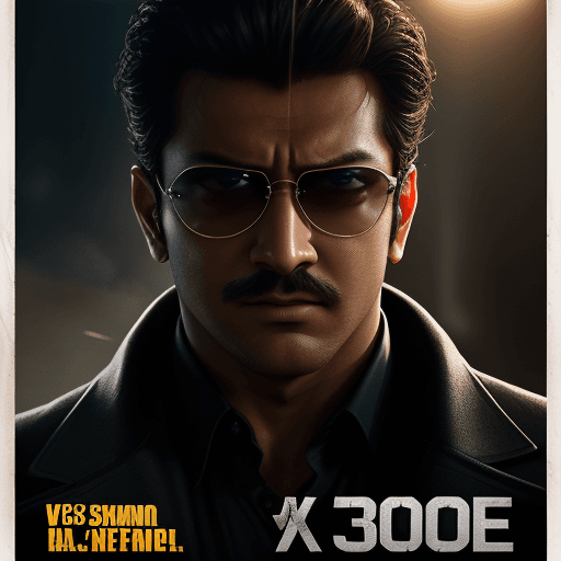 AI generated: Cinematic photorealistic advertising poster for an epic Hollywood movie, dramatic, suspense, award w...