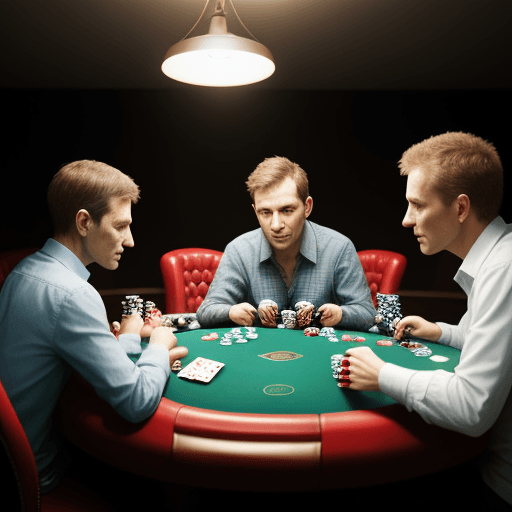 AI generated: People playing poker
