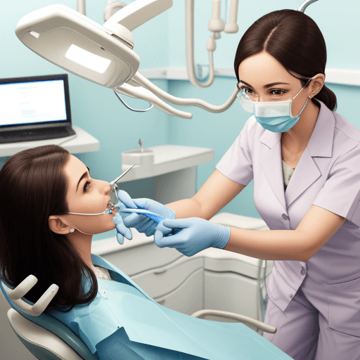 AI generated: Dentist
