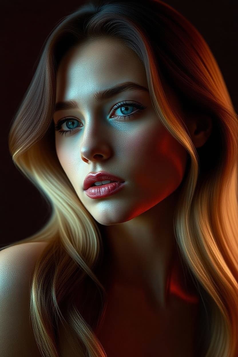 AI generated: "Fine art photography masterpiece, warm tones, soft dark lighting, gentle illumination, vibrant comp...
