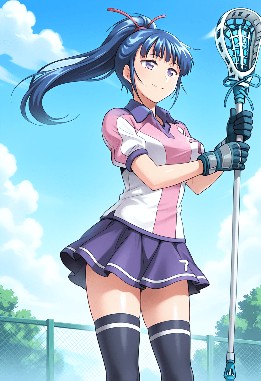 Aoyama Kumiko - 青山 久美子 - Jyoshi Luck! - Girls Lacrosse Club - じょしラク! (by Distance)