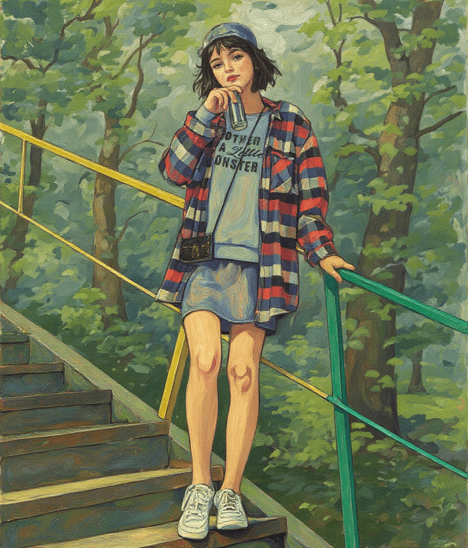 AI generated: art girl