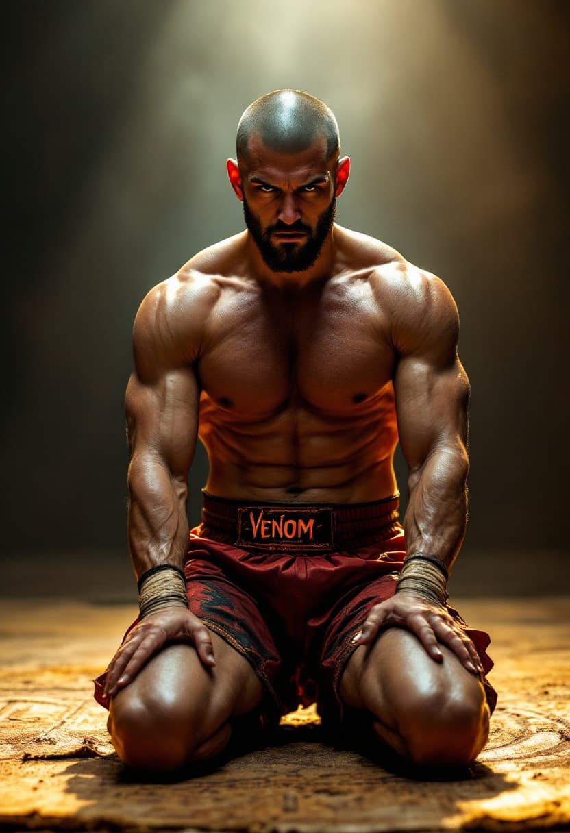 AI generated: A cinematic, highly detailed, and realistic full-body photograph of a 34-year-old European man with ...
