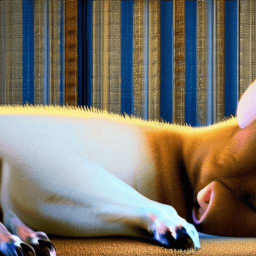 AI generated: doggystyle, bestiality scene, humping dog, dog erect penis, 18 year old white woman, naked, brown ha...