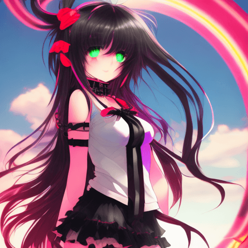 AI generated: (masterpiece:1. 2), ( best quality:1. 1), 1girl, thick thighs:1. 8, black pantyhose:1. 2, intricate ...