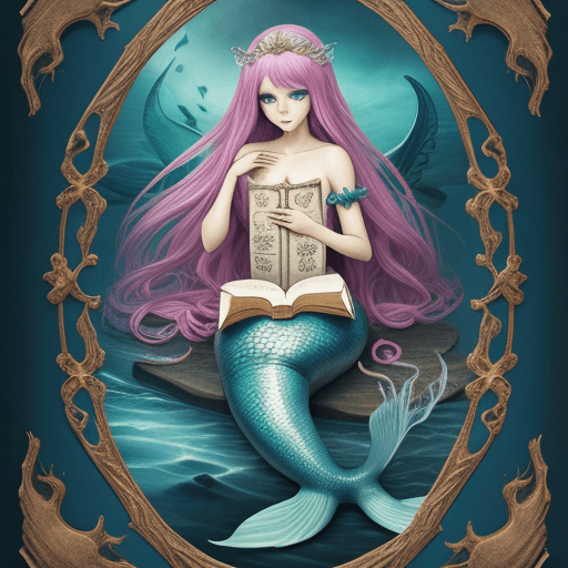 AI generated: Mermaid's Grimoire