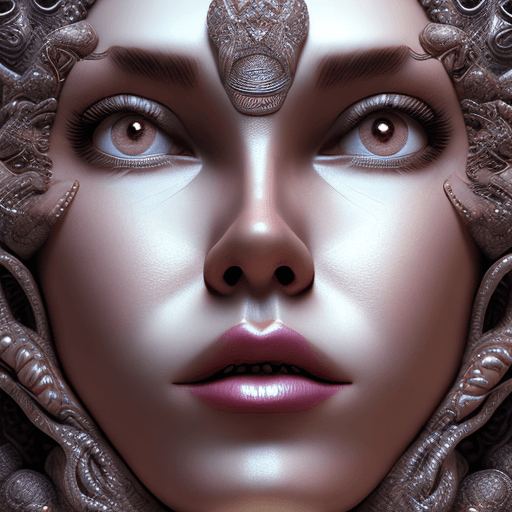AI generated: Goddess close-up portrait pussy lips gruelda clitoris. Jelly ,  ,sex dick inside , intricate artwork...