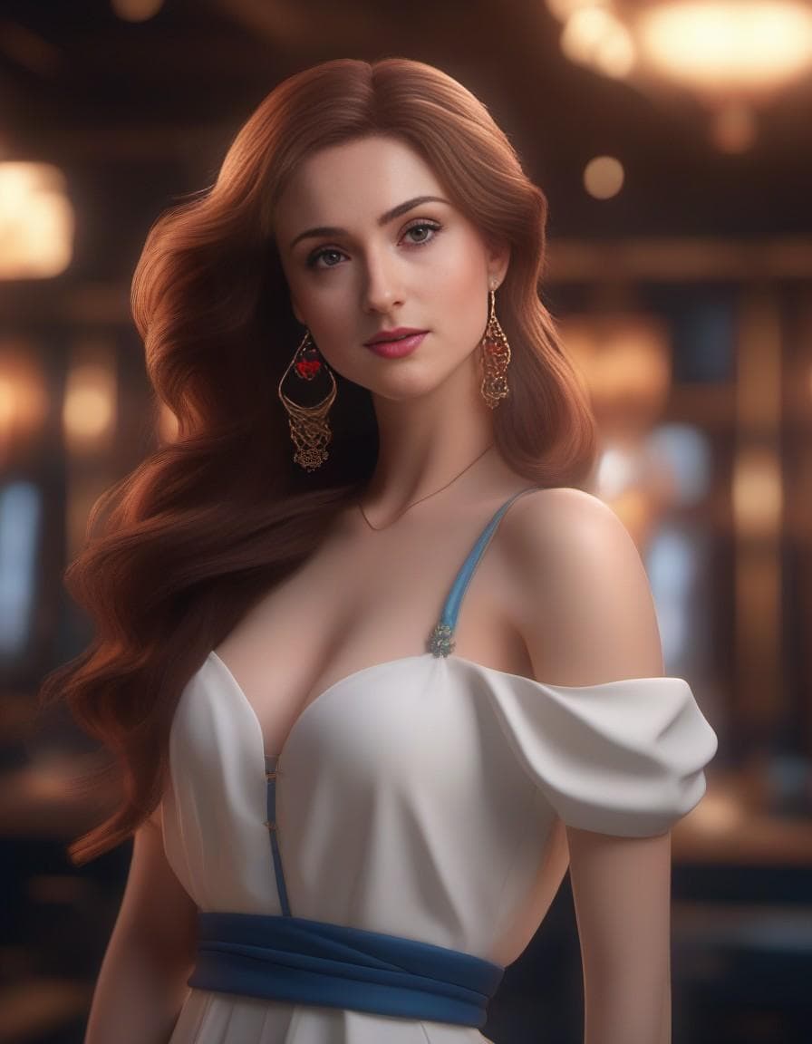 AI generated: (Beautiful sexy girl), render, 8k, octane render, cinema 4d, blender, a character portrait, fullbody...