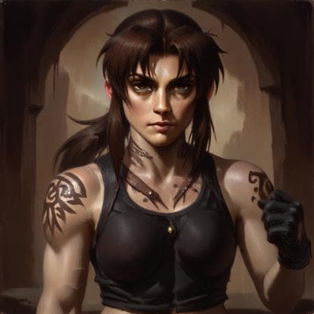 Dark Fantasy Oil Painting IL&Flux | Shrekman Style Mix Pack