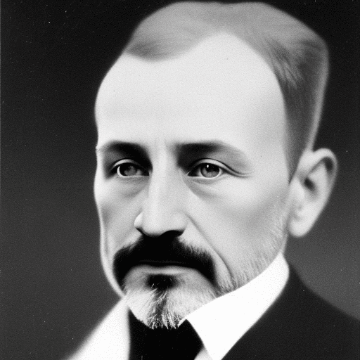 AI generated: realisitc photo of face of Jiří Mezek