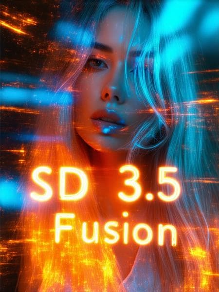 SD 3.5 Fusion (8 steps merge) (Full model & LoRA version)