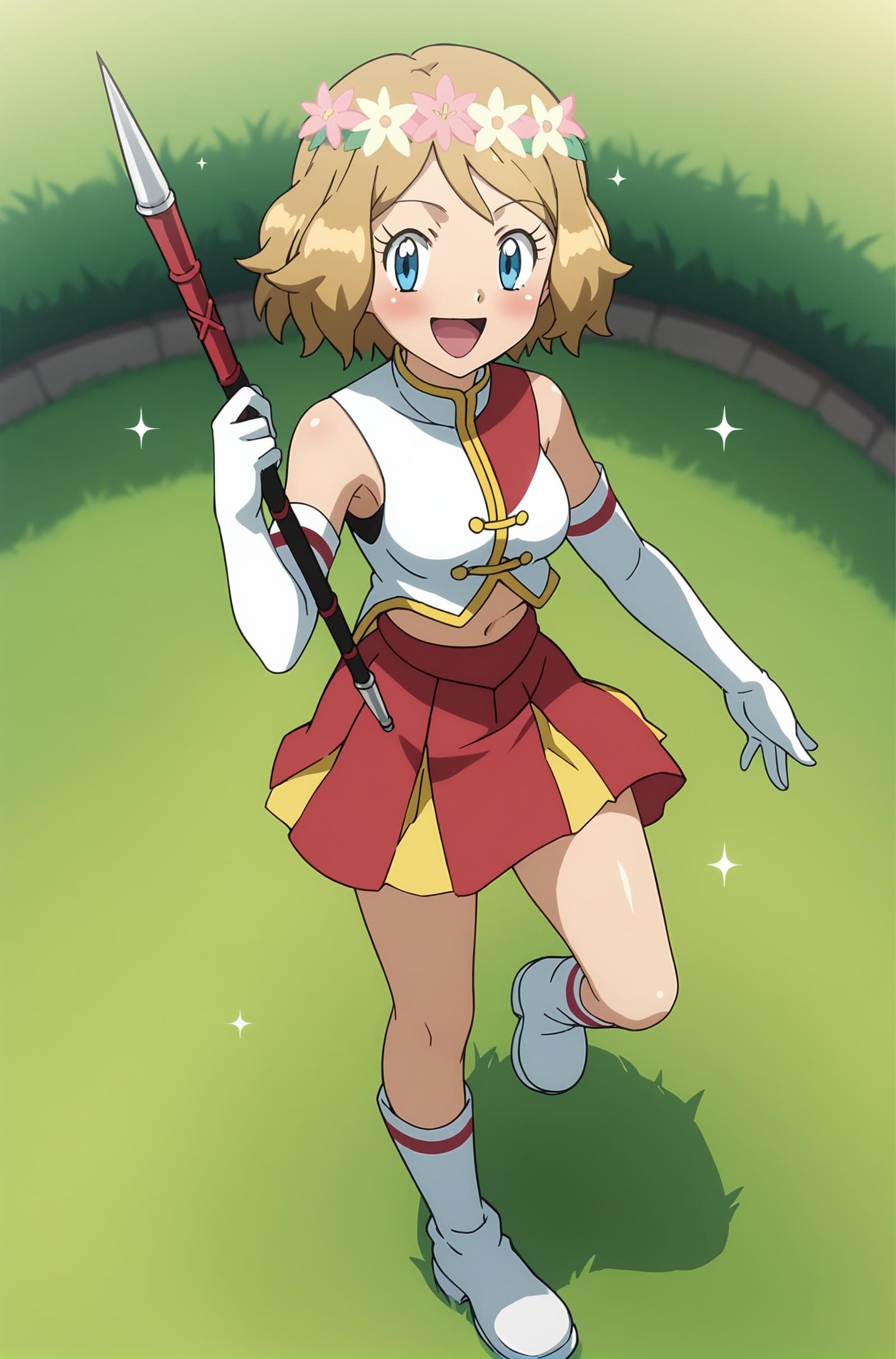Serena DoriDori Cheerleader Outfit - Pokemon | PonyXL