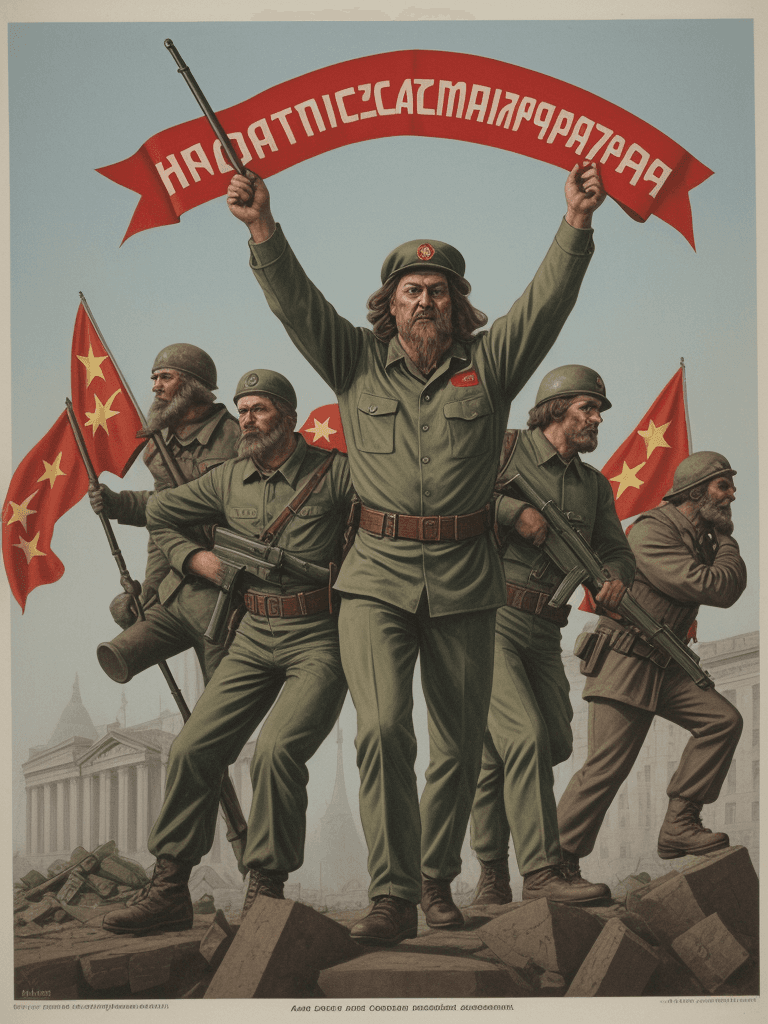 AI generated: anti communist 