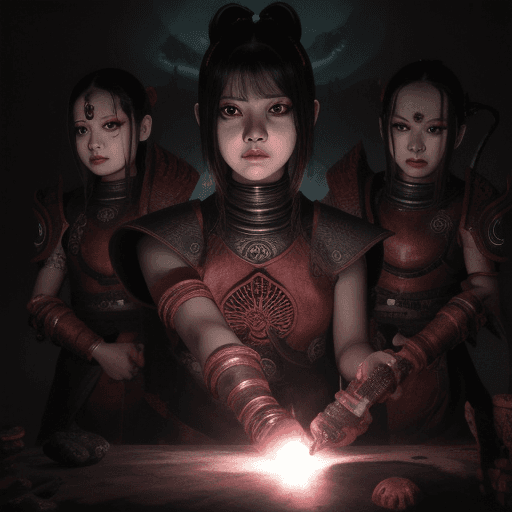 AI generated: asura's