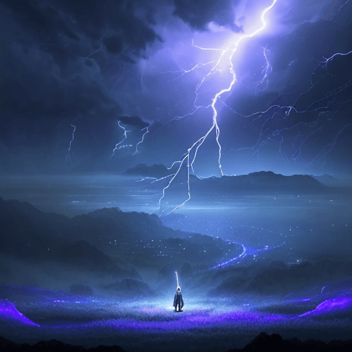 AI generated: focused dream light.
Full orchestra in a dreaming world. on the distance, planets and floating isle ...