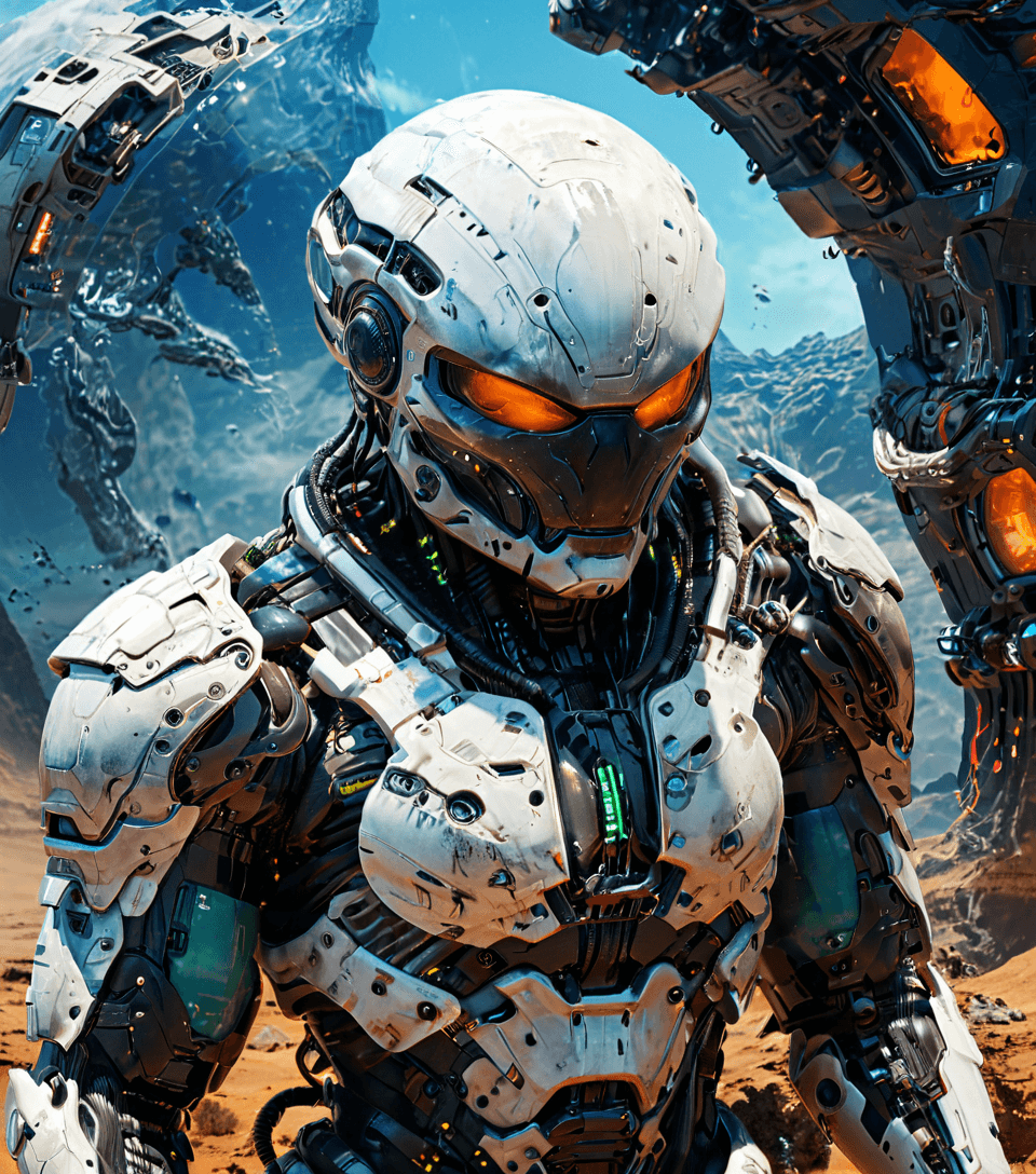 AI generated: Sci-fi style, cyber Tamagushi. futuristic, technological, alien worlds, space themes, advanced civil...