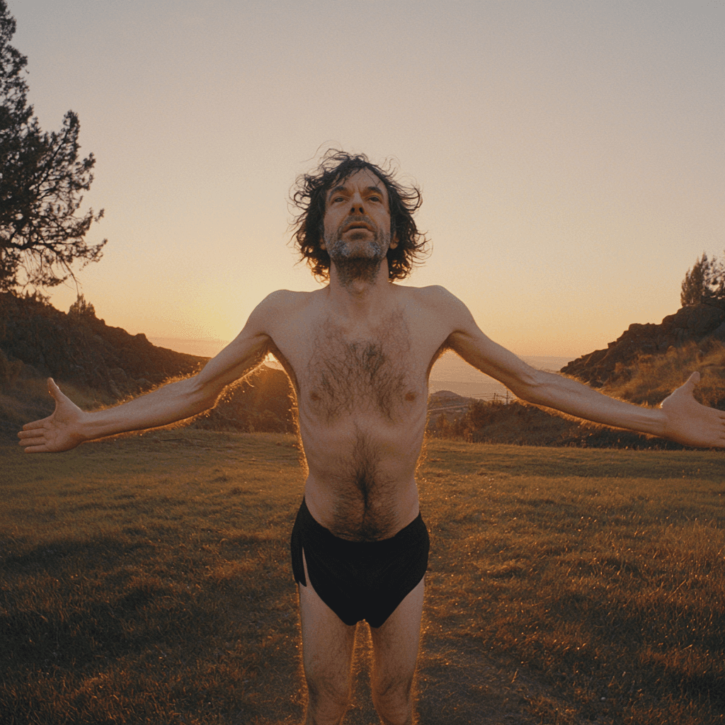 AI generated: full shot, full-length portrait, wide field of view, centered, showing entire body, award-winning ci...