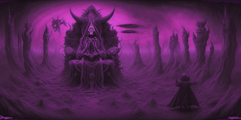 AI generated: (psychedelic bizarre), (Surrealist Dreams), (Devilcore)