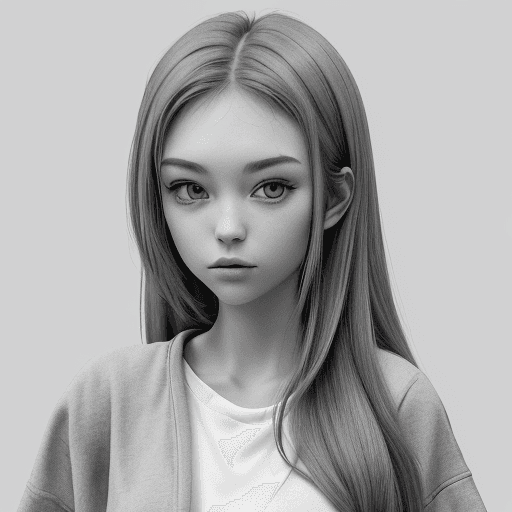 AI generated: High quality photo of a simple style in gray tones as a background
