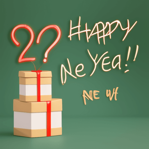 AI generated: Happy new year prompt 