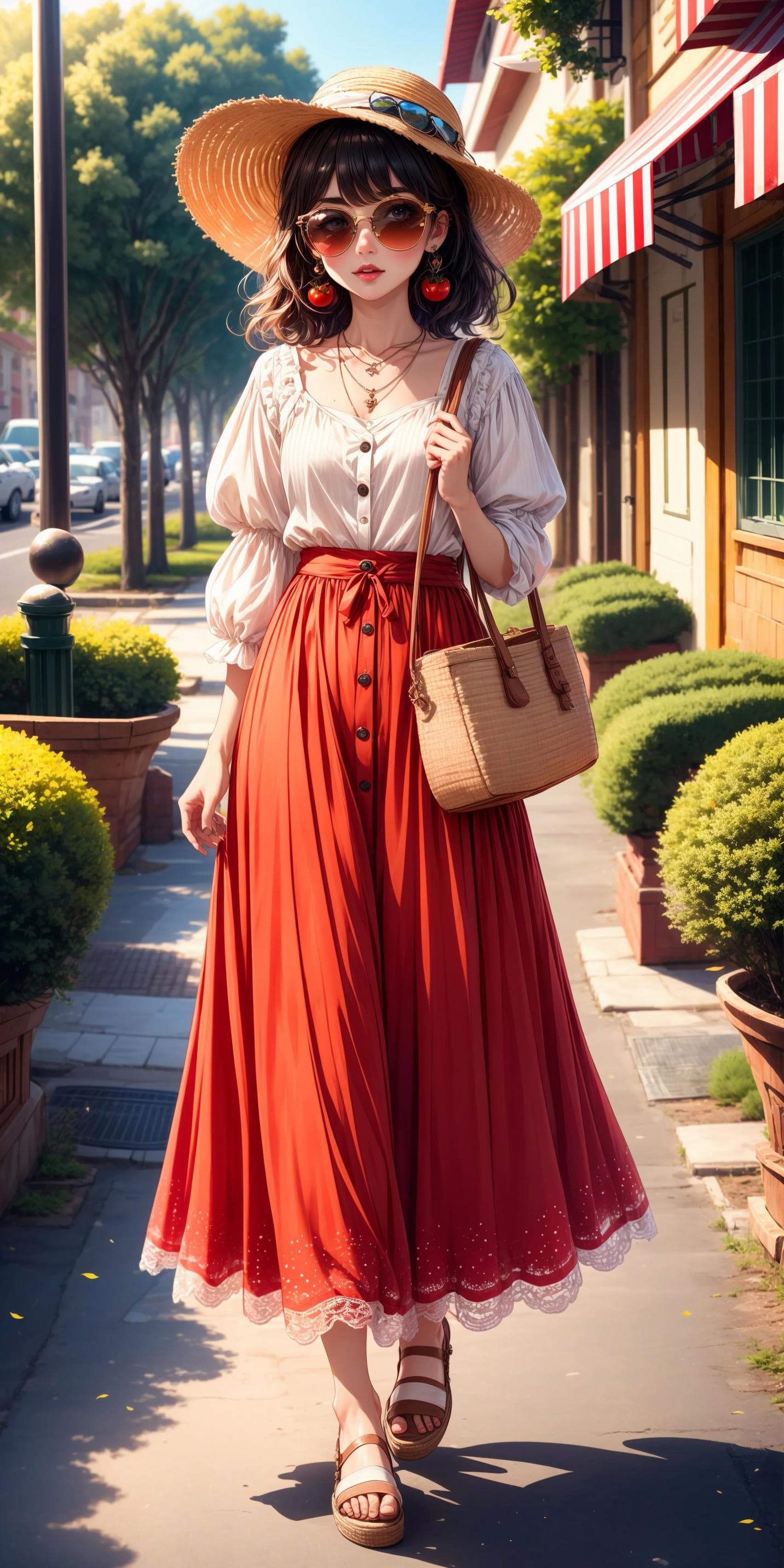 Tomato Girl Aesthetic (Fashion Style) - Image 2