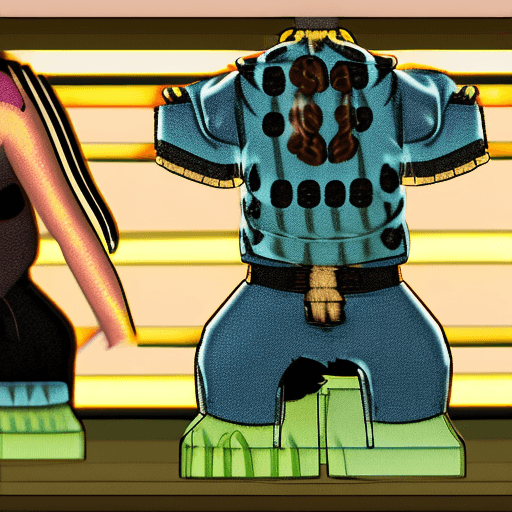AI generated: Jaiden animation, bloated belly, thight clothes