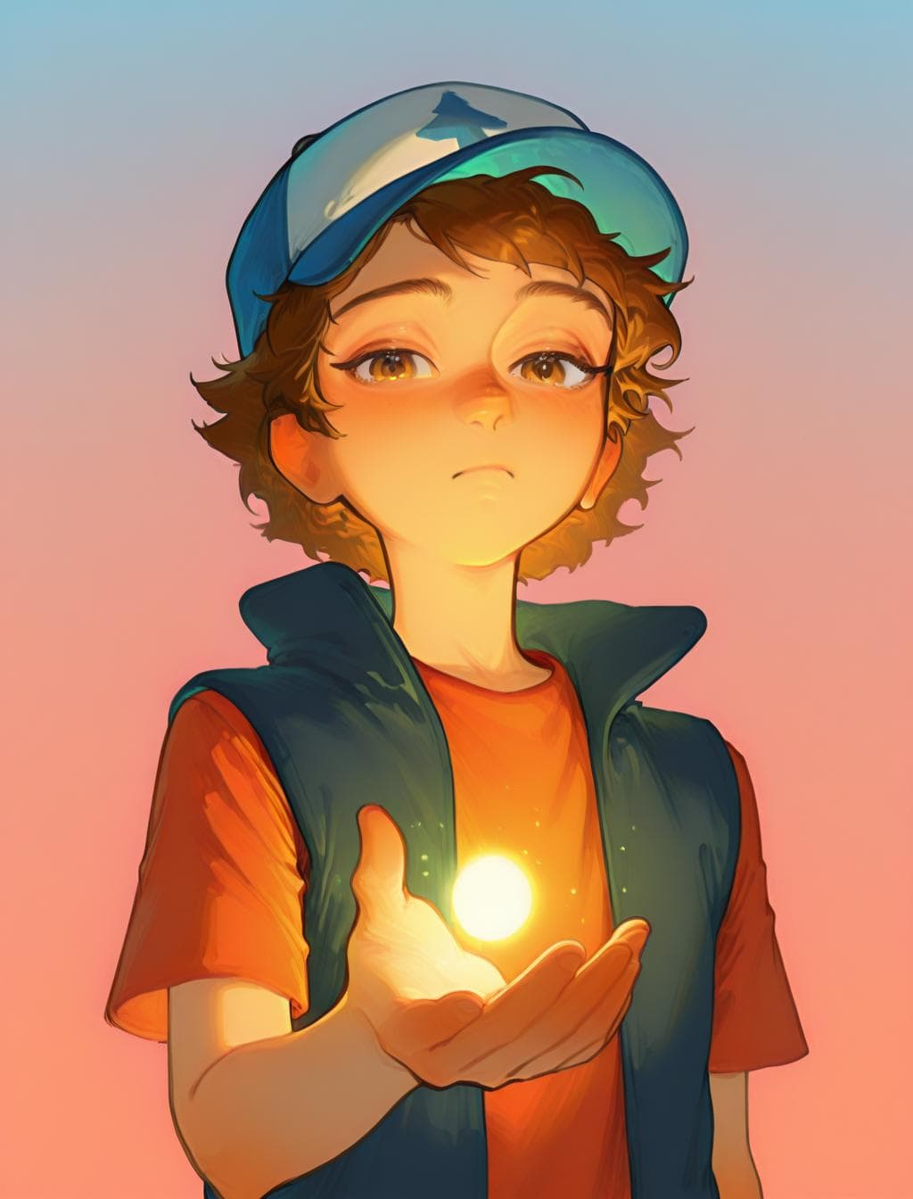 Dipper Pines (Anime) | Gravity Falls - Image 3