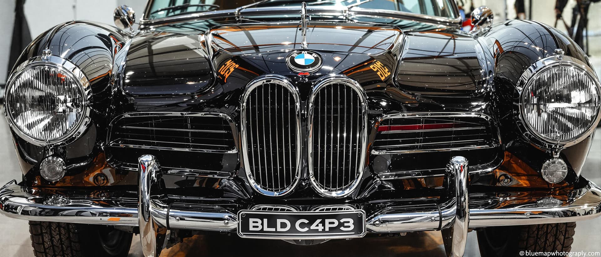 AI generated: highly detailed photography of bmw car found in bluemap, vintage, intricate detail, digital art, dig...