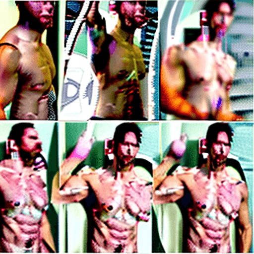 AI generated: (NSFW:1.2),
naked,Naked, 

29-year-old male, slim build, veiny hands, abs, exposed penis, erect, cir...