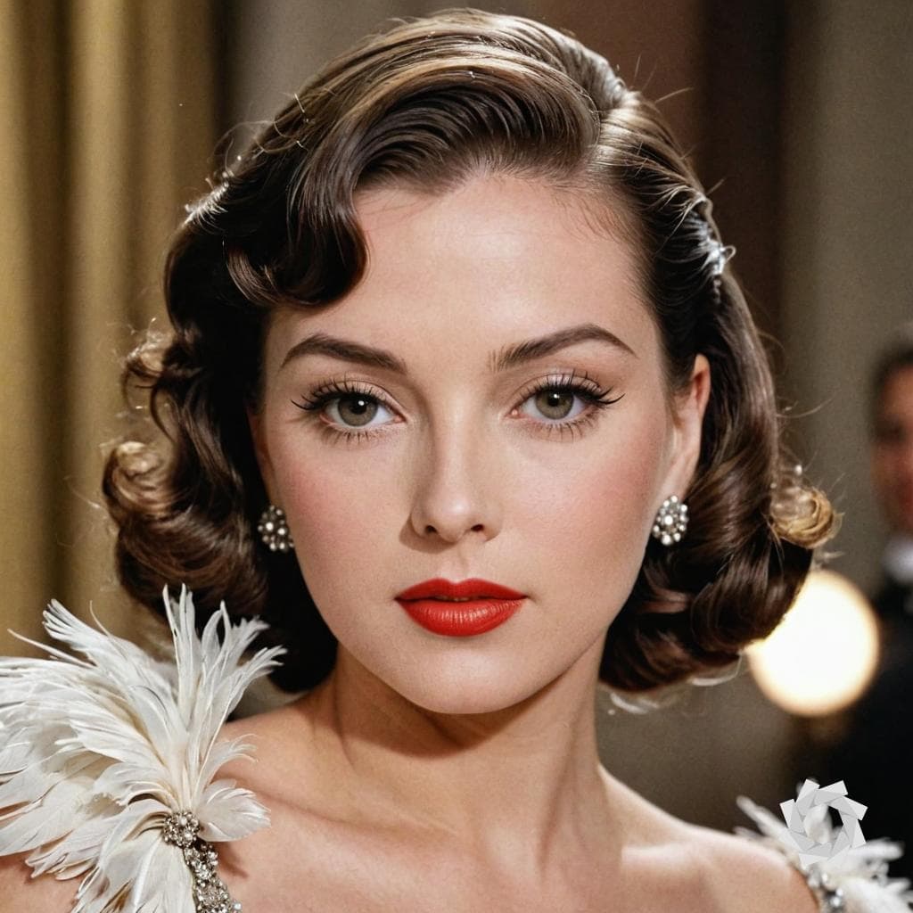 AI generated: 1950's Hollywood glamour photo, medium shot, 35mm --ar 1:2 --stylize 750 --v 6