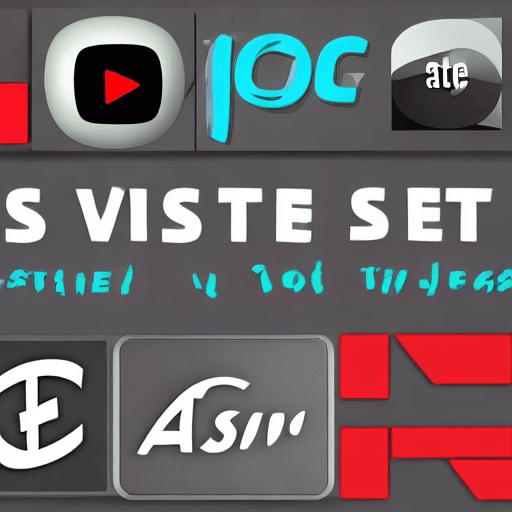 AI generated: A logo for a youtube channel called ASV PROJECT