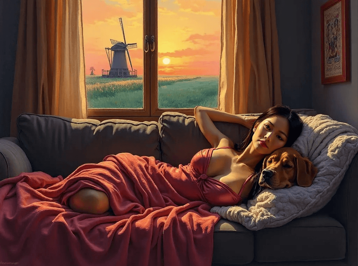 AI generated: Une belle femme chinoise